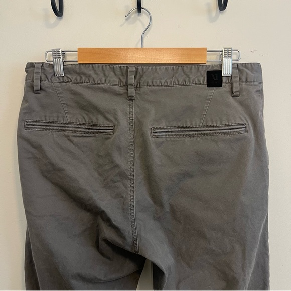 Vuori Men's Charcoal Chinos Athletic Classic Business Casual Work Straight Leg - Picture 7 of 9